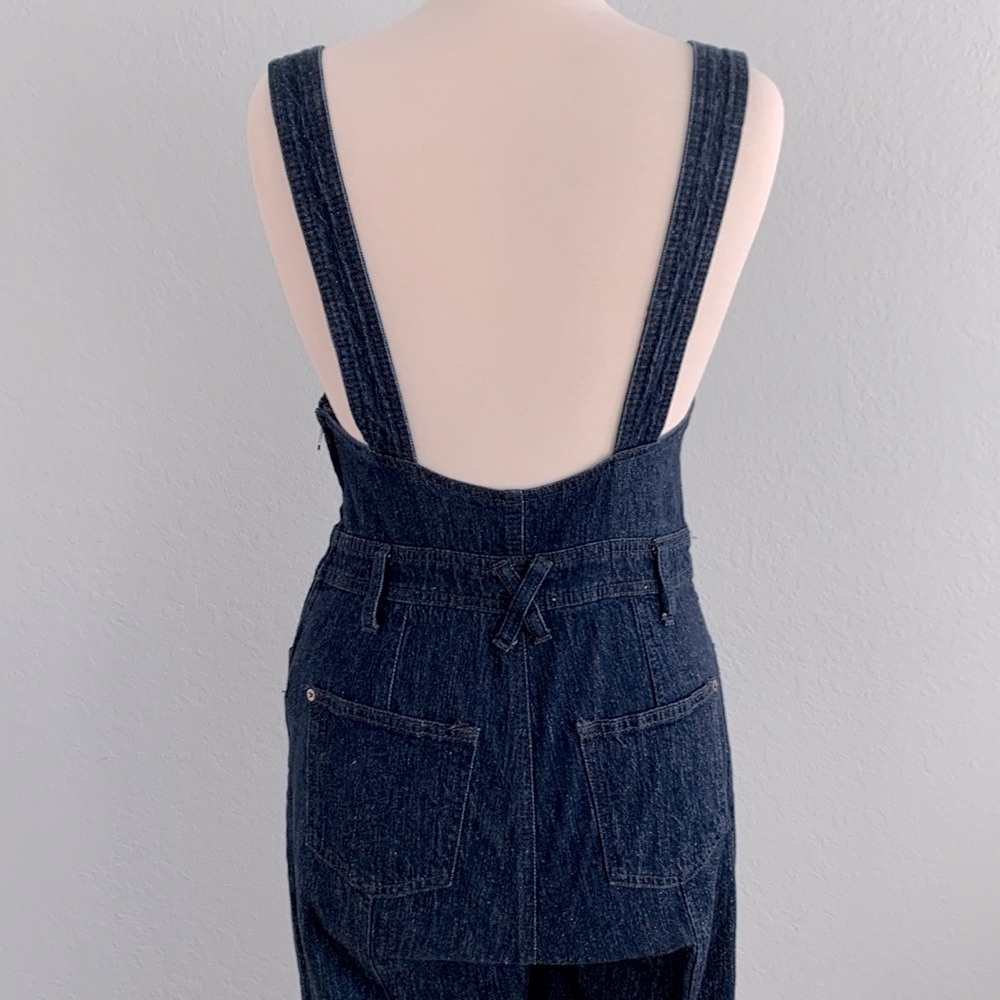 Anthropologie Dark Indigo Denim Overalls - Picture 10 of 16